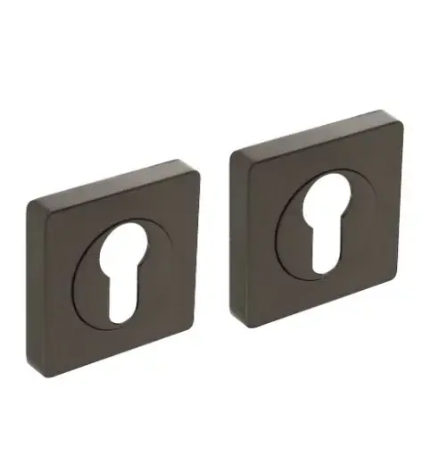 Intersteel cilinderrozetten verdekt 55x55x10mm met nokken antraciet grijs Beste Prijs
