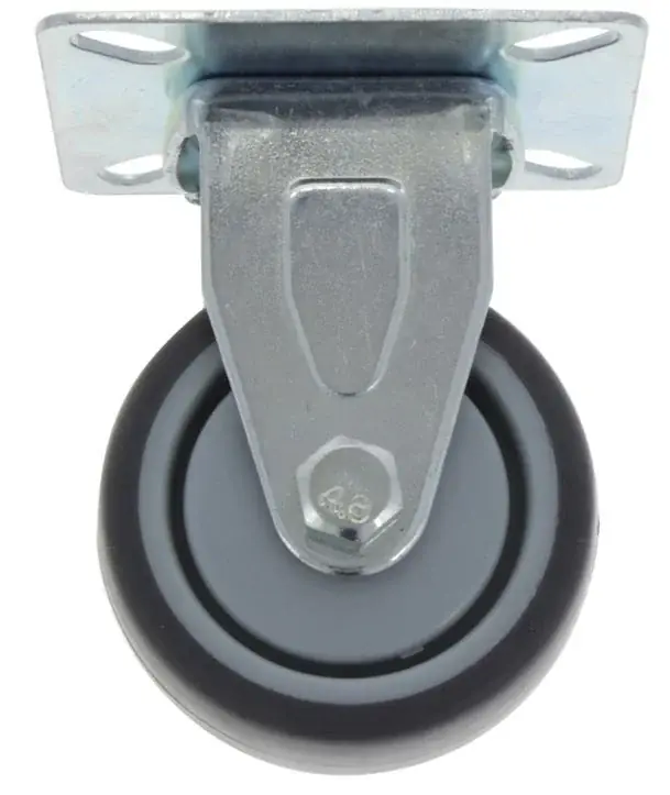 Korting Bokwiel met bevestigingsplaat 50 mm