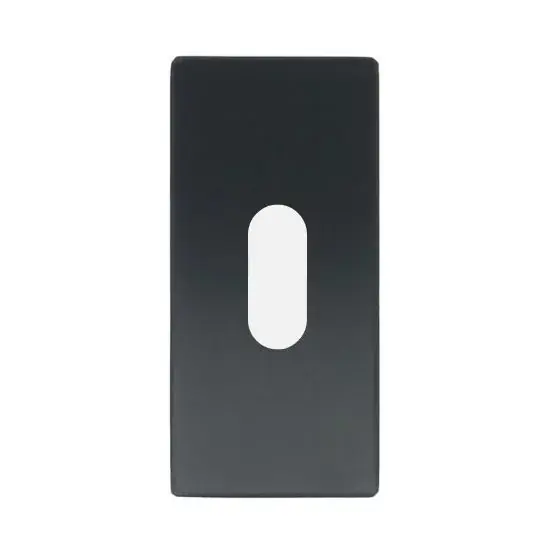 Gecertificeerd Sleutelplaatje SQUARE LSQBN32 rechthoekig PVD gunmetal