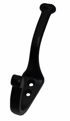 Kapstokhaak IJzer zwart 115 mm Must-Have