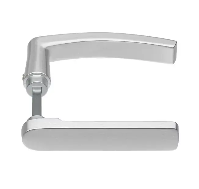 Korting AXA deurklink Flat-Blok DD 38-54 mm aluminium geslepen F1