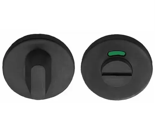 Weekendaanbieding WC-Sluiting Rond PVD gunmetal