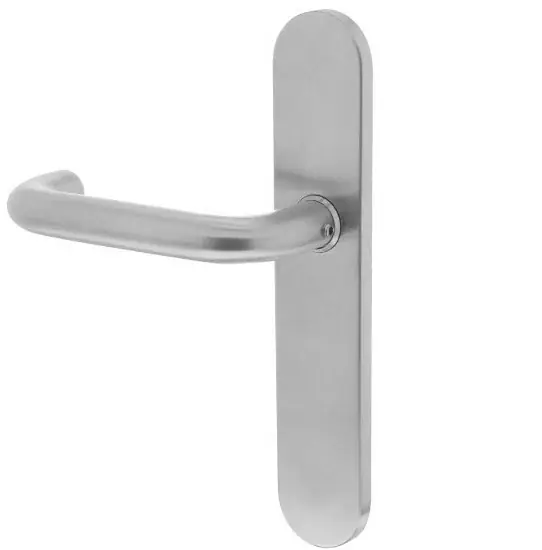Intersteel enkele deurklink rond Ø19mm links verdekt blind rvs Beperkt Aanbod