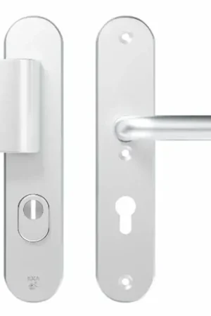 AXA Oval Plus veiligheidsbeslag PC72 SKG3 met kerntrekbeveiliging D-greep/kruk Rechtstreeks Van De Fabrikant