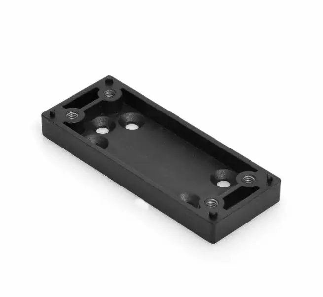 Gereduceerde Prijs DX Onderlegplaat smal t.b.v. RBM zwart epoxy coating