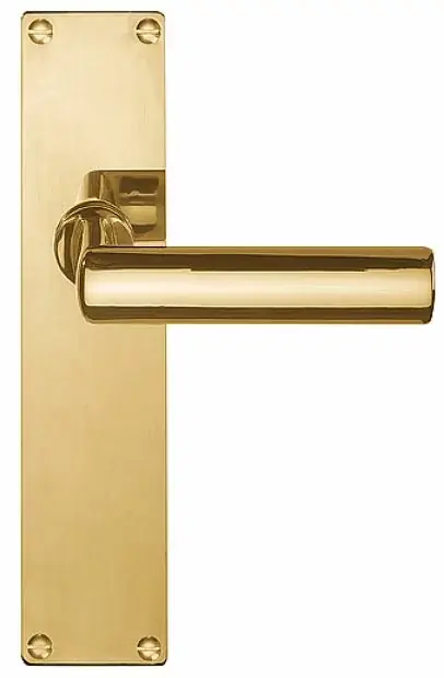 Deurklink op schild toiletsluiting TIMELESS 1929MP WC63/8 messing ongelakt Superprijs