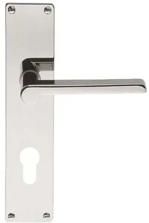 Beperkt Aanbod Deurklink op schild cilindergat TIMELESS 1927MPY PC55 glans nikkel