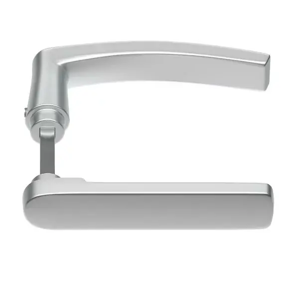 Korting AXA deurklink Flat-Blok DD 38-54 mm aluminium F1