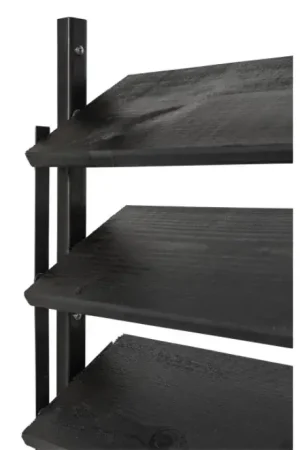 Betrouwbaar Set Flex Fence draaibare lamellen 50cm rvs zwart