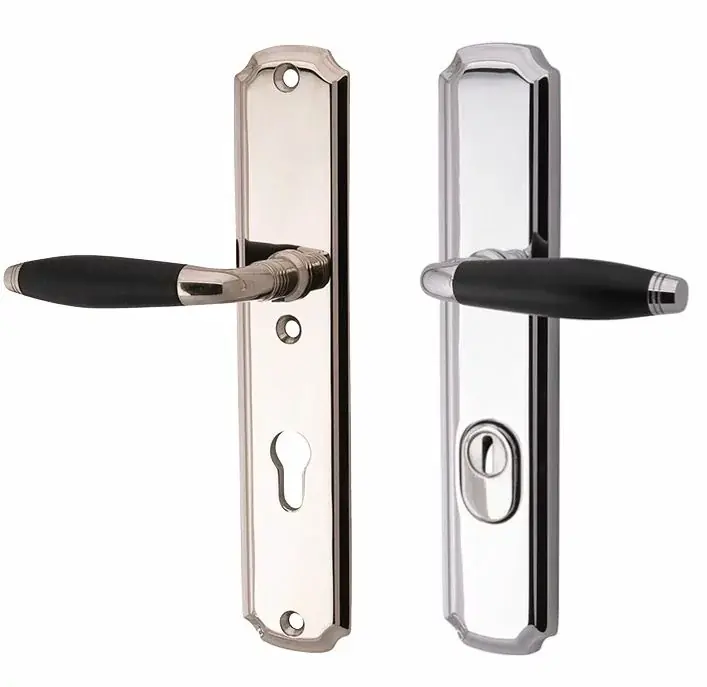 SKG3 PC72 kruk/kruk op schild Bonton ebben links + kerntrekbeveiliging glans nikkel/glans chroom Bestseller
