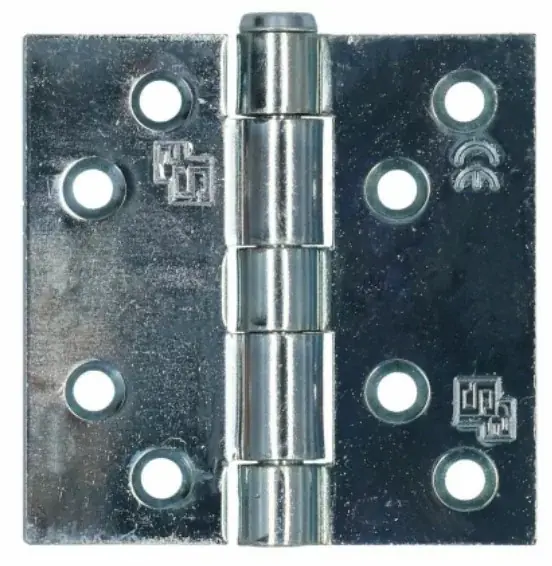 Beperkt Aanbod S2 scharnier 6511 met rechte hoeken 76x76x2,4 mm