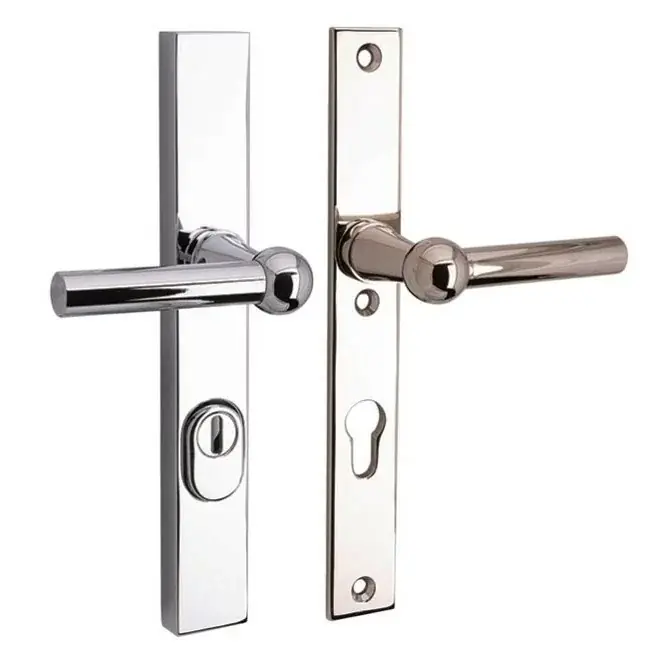 SKG3 PC72 kruk/kruk op smalschild Chemin de fer rechts + kerntrekbeveiliging glans nikkel/glans chroom Laatste Kans