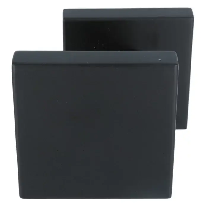 Speciale Aanbieding Voordeurknop BASICS BSQ60V Vast op rozet mat zwart