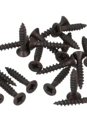 20 stuks schroeven pozy drive brons 3.5 x 20 mm Merkproduct