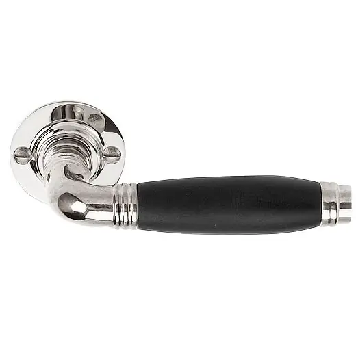 Deurklink TIMELESS 1934GRR50 glans nikkel/ebbenhout Snelle Levering
