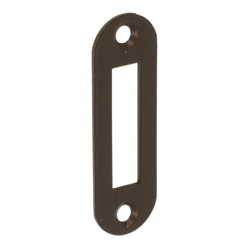 Speciale Aanbieding FORMANI afgeronde sluitplaat voor kastslot BASICS LBSPAK brons
