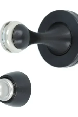 Voordeelprijs AMIG magnetische deurstopper Ø45x75mm zwart