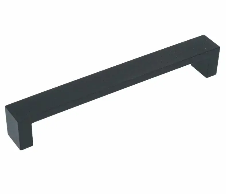 Greep Recht Structuur mat zwart 160 mm Nieuw