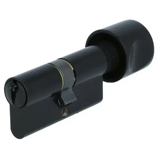 Weekendaanbieding DOM Plura knopcilinder K45/30 SKG3 zwart