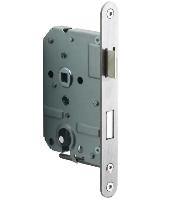 Exclusieve Aanbieding FORMANI cilinder dag en nachtslot PC55 BASICS LBLAY55 afgerond met rvs voorplaat