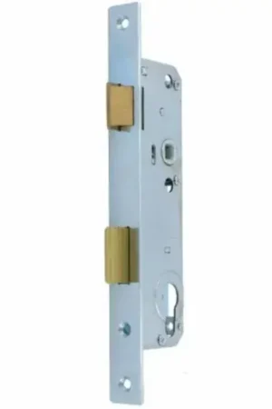 Betaalbaar Nemef smaldeurslot PC92 DIN links 8791/14-40 mm rechthoekige verzinkte voorplaat