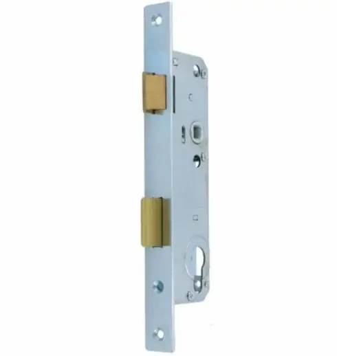 Betaalbaar Nemef smaldeurslot PC92 DIN links 8791/14-40 mm rechthoekige verzinkte voorplaat