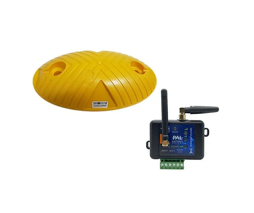 Gereduceerde Prijs Draadloze voertuig detector met 4G GSM ontvanger