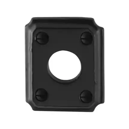 Rozet 59x48x6mm smeedijzer zwart links-/rechtsdraaiend Koop Online