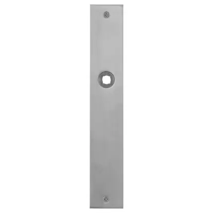 Uitverkoop Plaatschild PC55 rechthoekig RVS geborsteld 240x40x2mm