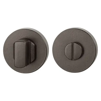 Toiletgarnituur 50×8 mm stift 8 mm Dark blend grote knop Beperkte Voorraad