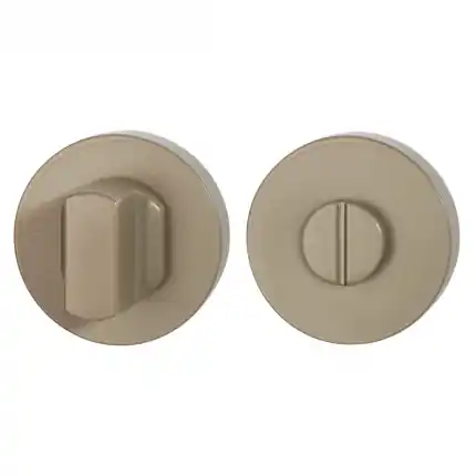 Toiletgarnituur 50×8 mm stift 8 mm Champagne blend grote knop Lage Prijs