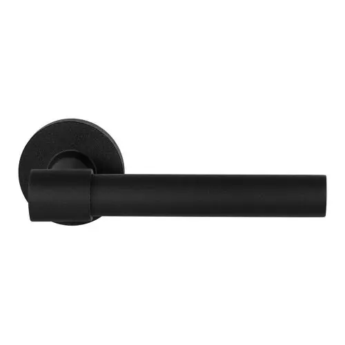 Exclusieve Aanbieding GPF8248.00 zwarte deurkruk Hipi Deux+ op ronde rozet