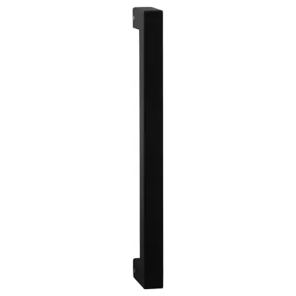 Tijdelijk Beschikbaar Deurgreep recht 30x1400mm hoogte 70mm zwart