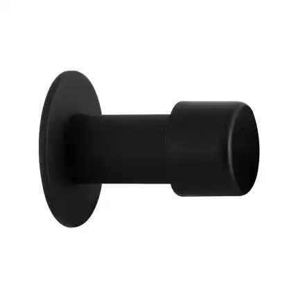 Dagaanbieding Deurstopper zwart rond 60×22/50 mm