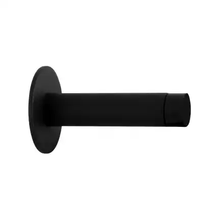 Deurstopper zwart rond 85×19/50 mm Goedkoop