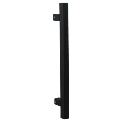 Premium Deurgreep T-model 22x400mm hoogte 55mm zwart