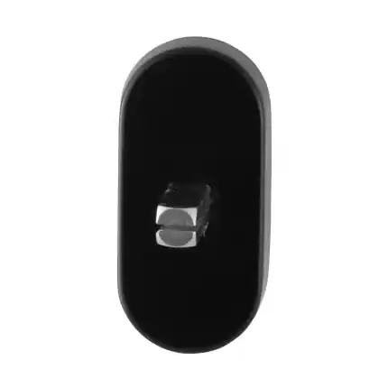Rechtstreeks Van De Fabrikant DK ovaal 65x30x12 mm met stift DK 32 mm Smeedijzer zwart