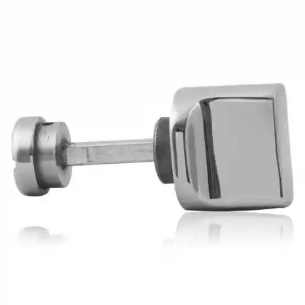 Toiletgarnituur toiletstift 5mm RVS gepolijst grote knop Shop Nu