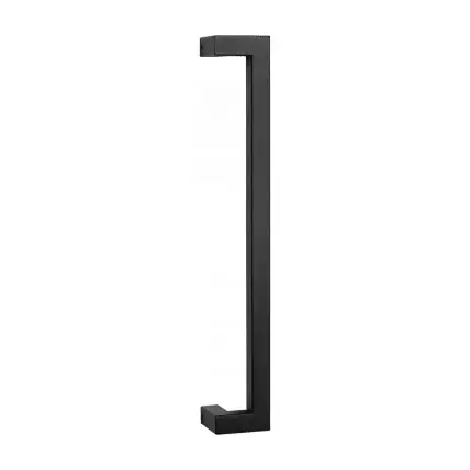 GPF13 deurgreep verkropt 22x22x500mm hoogte 60mm zwart Must-Have