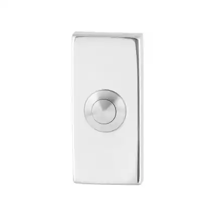 Deurbel RVS rechthoekig 70x32x10 mm RVS gepolijst Rechtstreeks Van De Fabrikant