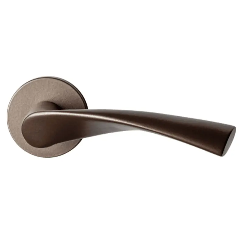 Flitsaanbieding GPF1340.A2-00 Bronze blend deurkruk Kino op ronde rozet