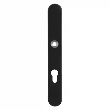 veiligheidsbinnenschild PC92 257x35x8 mm afgerond smal Zwart Voordeelprijs