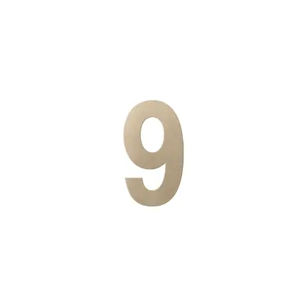GPF Champagne blend huisnummer 9, 150 mm Lage Prijs