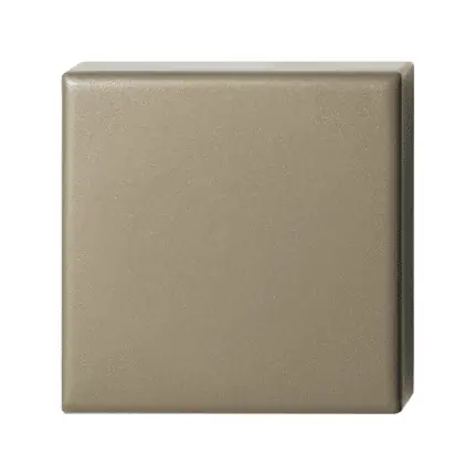 Blinde rozet 50x50x8 mm Champagne blend Beperkt Aanbod