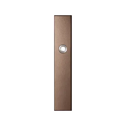 Betaalbaar GPF1125.A2R langschild rechthoekig blind rechtsdraaiend Bronze blend