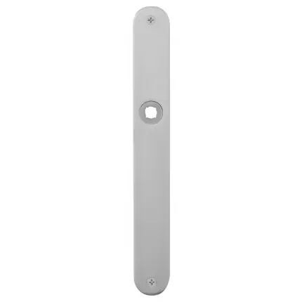 Bestseller Plaatschild PC72 afgerond RVS geborsteld 240x30x2mm