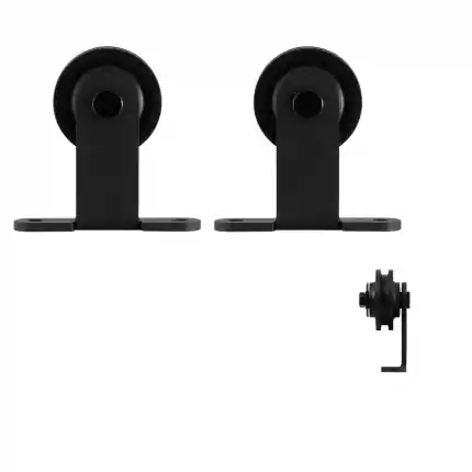 Nu Kopen schuifdeurhanger set Osa zwart t.b.v. extra deur