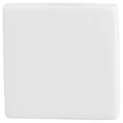 Blinde rozet 50x50x8mm wit Koop Vandaag