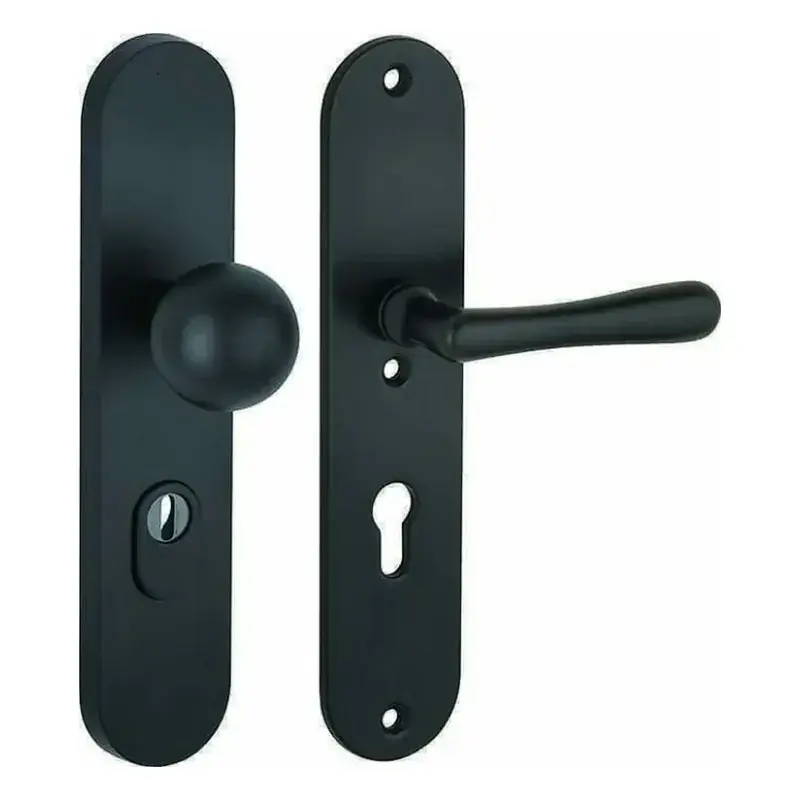 Knopgarn.RS SKG Linea/Oval mat zwart PC72 kt Flitsaanbieding