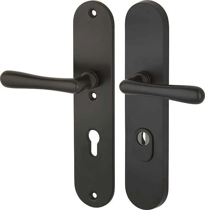 Superprijs Krukgarn.LS SKG Linea/Oval mat zwart PC72 kt